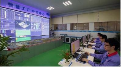 走進美的空調全智能工廠 自動化 精品工程 附圖